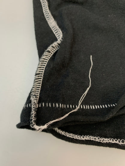 【中古品】【メンズ】 UNDERCOVER アンダーカバー 03AW INSECT BUG CROSS CONTRAST SEAM GRAPHIC T-SHIRT 03年秋冬 バグ クロス コントラスト シーム グラフィック Tシャツ トップス 140-260723-jt-22-min サイズ：M カラー：ブラック 万代Net店