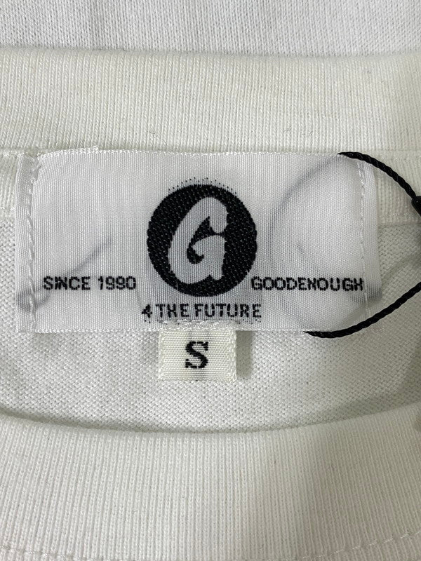 【中古美品】【メンズ】 GOODENOUGH グッドイナフ GE-157012 15SS GDEH HEINOUSLY TEE Tシャツ 142-260721-zi-26-min サイズ：S カラー：ホワイト 万代Net店