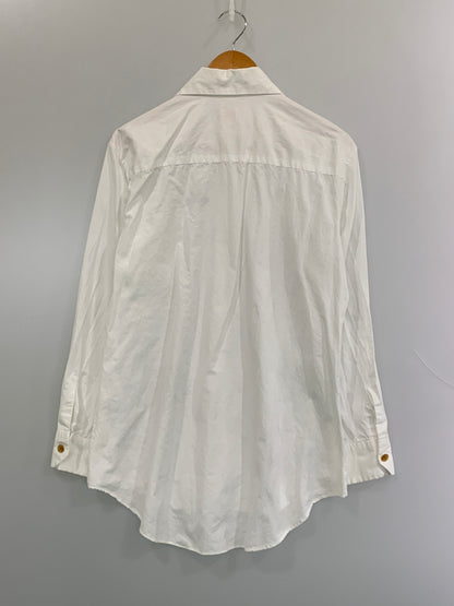 【中古品】【メンズ】 VIVIENNE WESTWOOD ヴィヴィアンウエストウッド 90'S ORB LOGO SHIRT 90年代 オーブ ロゴ シャツ トップス 141-260723-jt-25-min サイズ：サイズ不明 下記参照 カラー：ホワイト 万代Net店