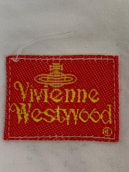 【中古品】【メンズ】 VIVIENNE WESTWOOD ヴィヴィアンウエストウッド 90'S ORB LOGO SHIRT 90年代 オーブ ロゴ シャツ トップス 141-260723-jt-25-min サイズ：サイズ不明 下記参照 カラー：ホワイト 万代Net店