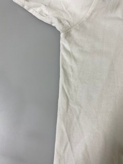 【現状渡し品】【メンズ】 A BATHING APE アベイシングエイプ MILO PRINT TEE マイロ プリント Tシャツ 142-260721-zi-25-min サイズ：M カラー：ホワイト 万代Net店