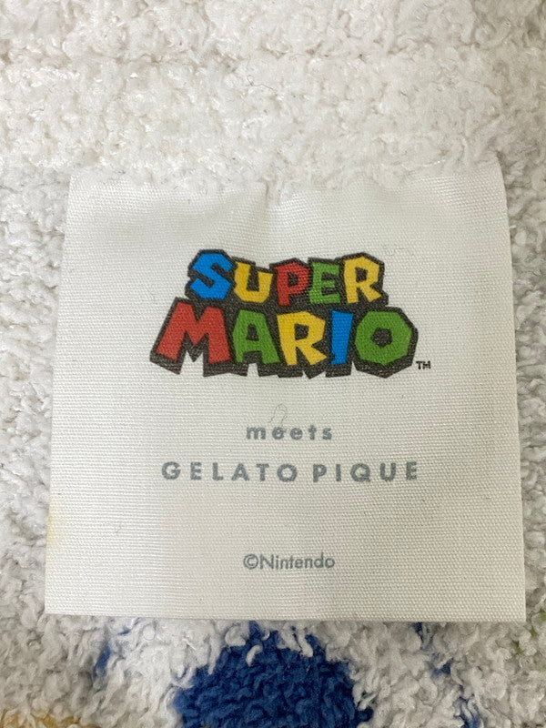 【現状渡し品】【メンズ】 GELATO PIQUE ジェラートピケ PUNT241043 ×SUPER MARIO CARDIGAN スーパーマリオ カーディガン 141-260721-zi-23-min サイズ：M-L カラー：ホワイト 万代Net店