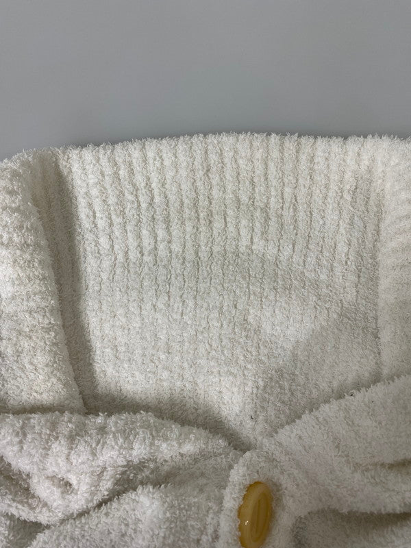 【現状渡し品】【メンズ】 GELATO PIQUE ジェラートピケ PUNT241043 ×SUPER MARIO CARDIGAN スーパーマリオ カーディガン 141-260721-zi-23-min サイズ：M-L カラー：ホワイト 万代Net店