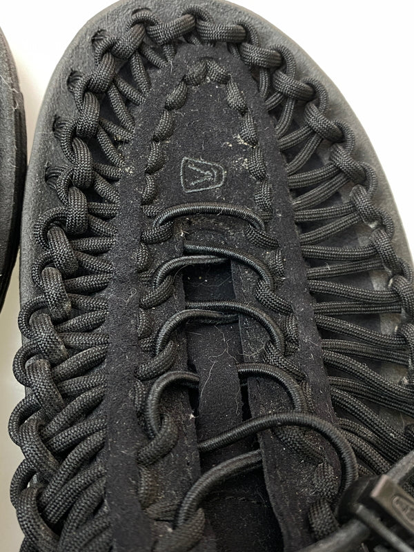 【中古品】【レディース】 KEEN キーン UNEEK 靴 シューズ スニーカー 167-260729-AS-46-min サイズ：25cm カラー：ブラック 万代Net店