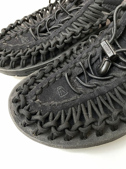 【中古品】【レディース】 KEEN キーン UNEEK 靴 シューズ スニーカー 167-260729-AS-46-min サイズ：25cm カラー：ブラック 万代Net店