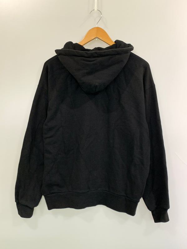 【中古品】【メンズ】 KEBOZ ケボズ LOGO ZIP HOODIE ロゴ ジップ フーディー トップス 長袖 パーカー 142-260724-hu-04-min サイズ：M カラー：ブラック 万代Net店