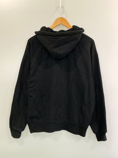 【中古品】【メンズ】 KEBOZ ケボズ LOGO ZIP HOODIE ロゴ ジップ フーディー トップス 長袖 パーカー 142-260724-hu-04-min サイズ：M カラー：ブラック 万代Net店