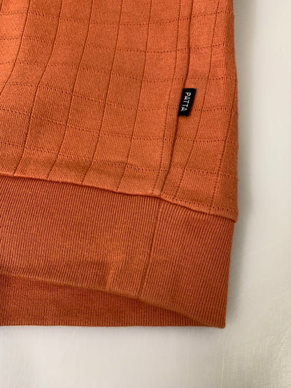 【中古品】【メンズ】 PATTA パタ L/S SHIRT ロングスリーブ シャツ メンズ トップス 長袖シャツ 142-260723-em-31-min サイズ：L カラー：オレンジ系 万代Net店