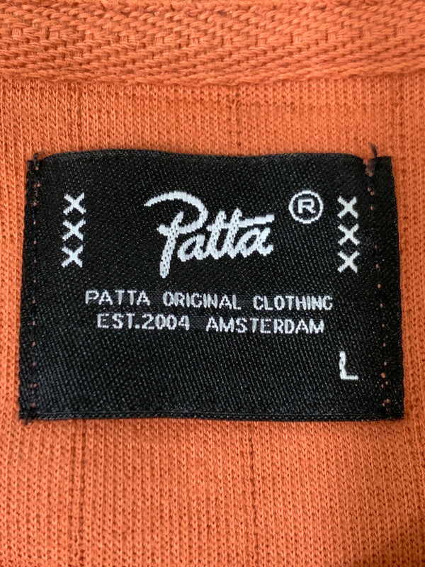 【中古品】【メンズ】 PATTA パタ L/S SHIRT ロングスリーブ シャツ メンズ トップス 長袖シャツ 142-260723-em-31-min サイズ：L カラー：オレンジ系 万代Net店