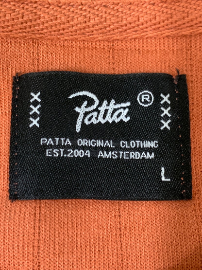 【中古品】【メンズ】 PATTA パタ L/S SHIRT ロングスリーブ シャツ メンズ トップス 長袖シャツ 142-260723-em-31-min サイズ：L カラー：オレンジ系 万代Net店