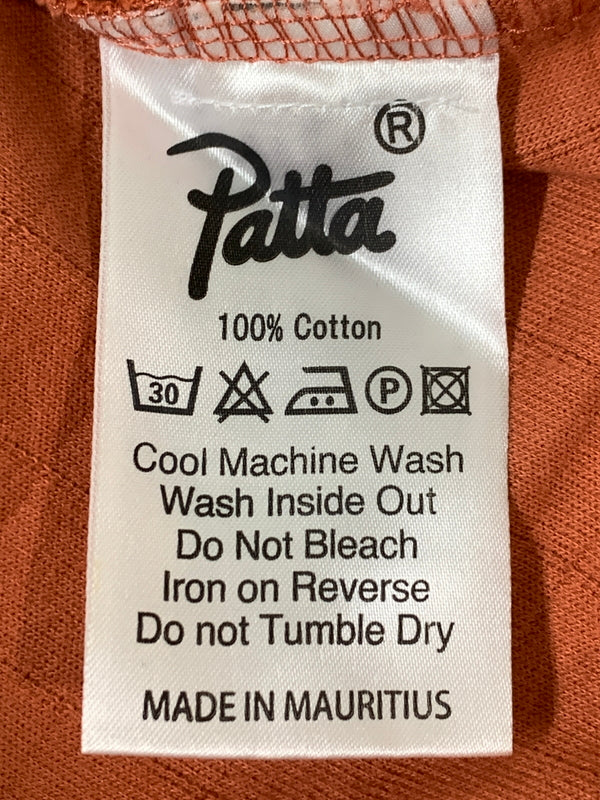 【中古品】【メンズ】 PATTA パタ L/S SHIRT ロングスリーブ シャツ メンズ トップス 長袖シャツ 142-260723-em-31-min サイズ：L カラー：オレンジ系 万代Net店