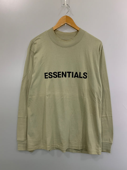 【中古品】【メンズ】 FEAR OF GOD フィア オブ ゴッド ESSENTIALS L S TEE エッセンシャルズ ロングスリーブ ティー 長袖 Tシャツ 142-260724-hu-07-min サイズ：S カラー：グリーン系（くすみカラー） 万代Net店