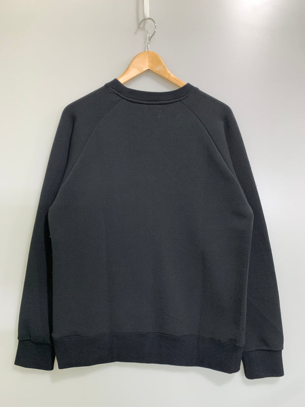 【中古品】【メンズ】 WIND AND SEAウィンダンシー L/S SWEAT SHIRT WDS-O-FAL-24-Q1-JER-02 長袖 スウェット シャツ メンズ トップス 142-260723-em-36-min サイズ：M カラー：ブラック 万代Net店