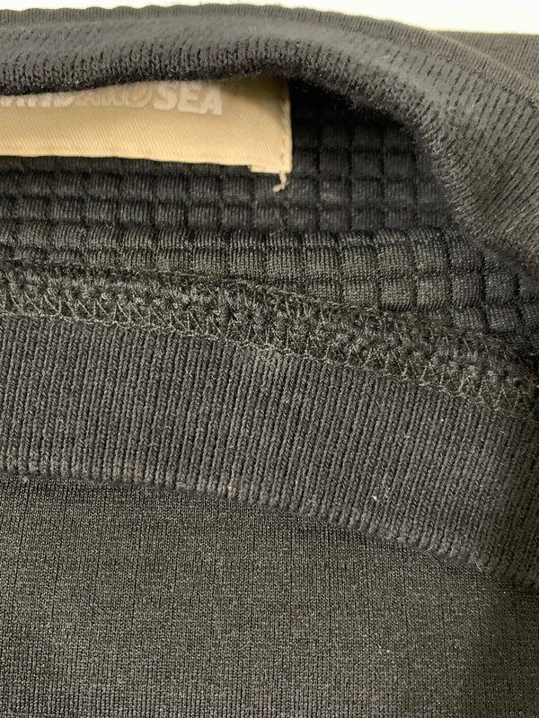 【中古品】【メンズ】 WIND AND SEAウィンダンシー L/S SWEAT SHIRT WDS-O-FAL-24-Q1-JER-02 長袖 スウェット シャツ メンズ トップス 142-260723-em-36-min サイズ：M カラー：ブラック 万代Net店