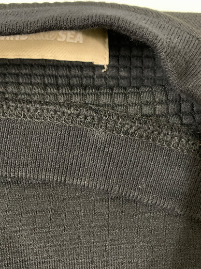 【中古品】【メンズ】 WIND AND SEAウィンダンシー L/S SWEAT SHIRT WDS-O-FAL-24-Q1-JER-02 長袖 スウェット シャツ メンズ トップス 142-260723-em-36-min サイズ：M カラー：ブラック 万代Net店
