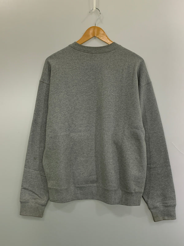 【中古品】【メンズ】 NIKE ナイキ × STUSSY ステューシー CREWNECK SWEATSHIRT クルーネック スウェットシャツ メンズ トップス 142-260723-em-52-min サイズ：S カラー：グレー 万代Net店