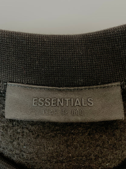 【中古品】【メンズ】 FEAR OF GOD フィア オブ ゴッド ESSENTIALS SWEATSHIRT エッセンシャルズ スウェットシャツ トップス 長袖 トレーナー 142-260724-hu-02-min サイズ：M カラー：ブラック 万代Net店