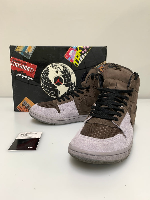 【中古品】【メンズ】 SOULGOODS ソウルグッズ × NIKE JORDAN AIR SHIP SPFJ2385‐200 ジョーダン エアシップ SP スニーカー メンズ 靴 シューズ 160-260723-em-10-min サイズ：27.0cm カラー：BAROQUE BROWN 万代Net店