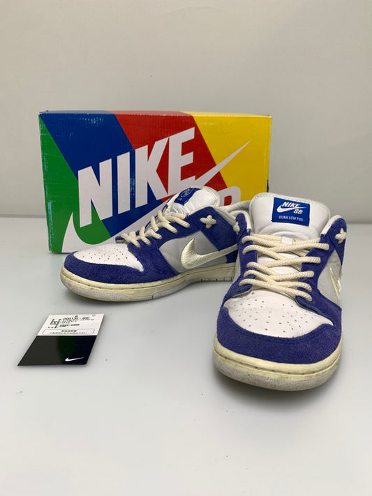 【中古品】【メンズ】 FLY STREETWEAR フライ ストリートウェア × NIKE ナイキ SB DUNK GARDENIA DQ5130-400 SB ダンク ロー ガーデニア メンズ スニーカー 靴 シューズ 160-260723-em-07-min サイズ：27.0cm カラー：Game Royal/Sail-Grey Fog 万代Net店
