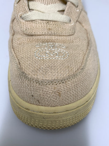 【中古品】【メンズ】 STUSSY ステューシー × NIKE ナイキ AIR FORCE 1 MID DJ7841-200 エアフォース1 ミッド メンズ スニーカー 靴 シューズ 160-260723-em-12-min サイズ：27.0cm カラー：FOSSIL STONE 万代Net店