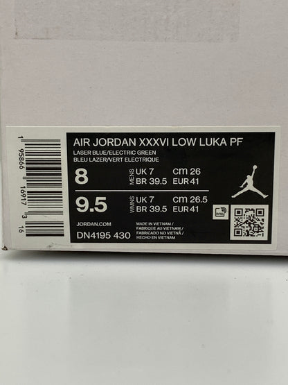 【中古品】【メンズ】 NIKE ナイキ AIR JORDAN 36 LOW LUKA DN4195-430 エアジョーダン 36 ロー ルカ メンズ スニーカー 靴 シューズ 160-260723-em-11-min サイズ：26.0cm カラー：BLUE 万代Net店