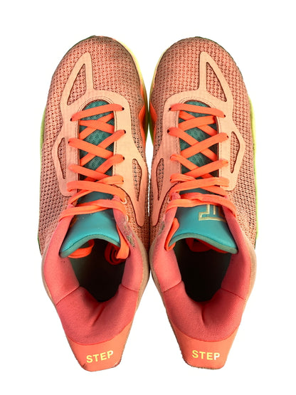 【中古品】【メンズ】 NIKE ナイキ GS JORDAN TATUM 1 DX5359-600 ジョーダン 靴 シューズ スニーカー 166-260730-hu-01-min サイズ：24.5cm US6.5Y カラー：ROSE PALE/VOLT DISCRET 万代Net店