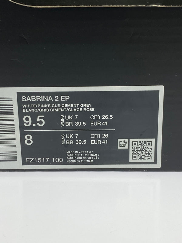 【中古品】【メンズ】 NIKE ナイキ FZ1517-100 WOMEN'S SABRINA 2 靴 シューズ スニーカー 166-260729-AS-86-min サイズ：26.5cm カラー：WHITE/PINKSICLE-CEMENT GREY 万代Net店