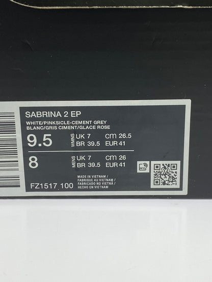 【中古品】【メンズ】 NIKE ナイキ FZ1517-100 WOMEN'S SABRINA 2 靴 シューズ スニーカー 166-260729-AS-86-min サイズ：26.5cm カラー：WHITE/PINKSICLE-CEMENT GREY 万代Net店