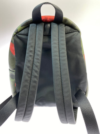 【中古品】【レディース】 COACH COACH F25869 カモ ローズ ミニ チャーリー バックパック ミニリュック カバン 188-260723-jt-17-min カラー：グリーン系 万代Net店