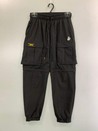 【中古品】【メンズ】 FR2 エフアールツー CARGO PANTS カーゴパンツ ボトムス 153-260724-hu-03-min サイズ：M カラー：ブラック 万代Net店