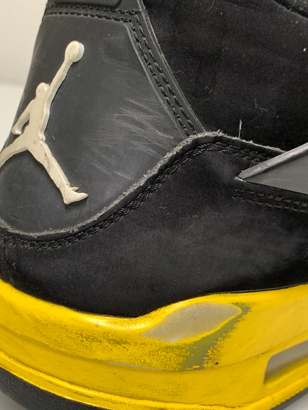 【現状渡し品】【メンズ】 NIKE ナイキ AIR JORDAN 4 RETRO THUNDER DH6927-017 エアジョーダン4 レトロ サンダー スニーカー メンズ シューズ 靴 160-260723-em-02-min サイズ：28.0cm カラー：ブラック/イエロー 万代Net店