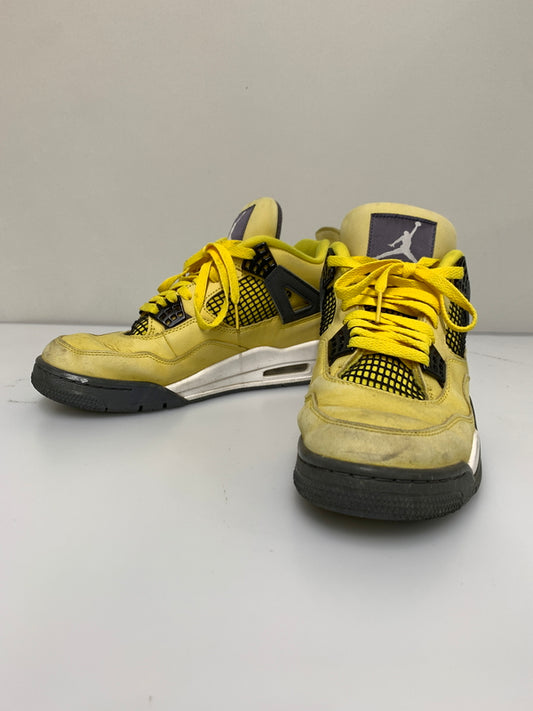 【中古品】【メンズ】 NIKE ナイキ AIR JORDAN 4 TOUR CT8527-700 エアジョーダン4 スニーカー メンズ 靴 シューズ 160-260723-em-01-min サイズ：27.5cm カラー：ツアーイエロー 万代Net店