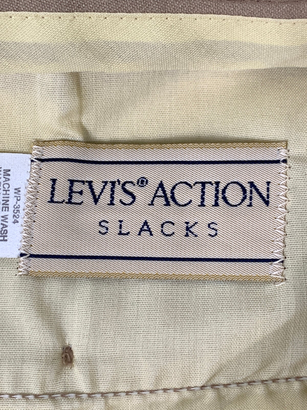 【中古品】【メンズ】 LEVI'S 80S ACTION SLACKS 47633-8623 80年代 アクション スラックス メンズ ボトムス ヴィンテージ 157-260723-em-49-min カラー：ベージュ 万代Net店