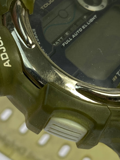 【現状渡し品】【メンズ】 G-SHOCK ジーショック TIDE GRAPH SOLAR WATCH タイド グラフ ソーラー ウォッチ 腕時計 時計 196-260723-jt-09-min カラー：モスグリーン 万代Net店