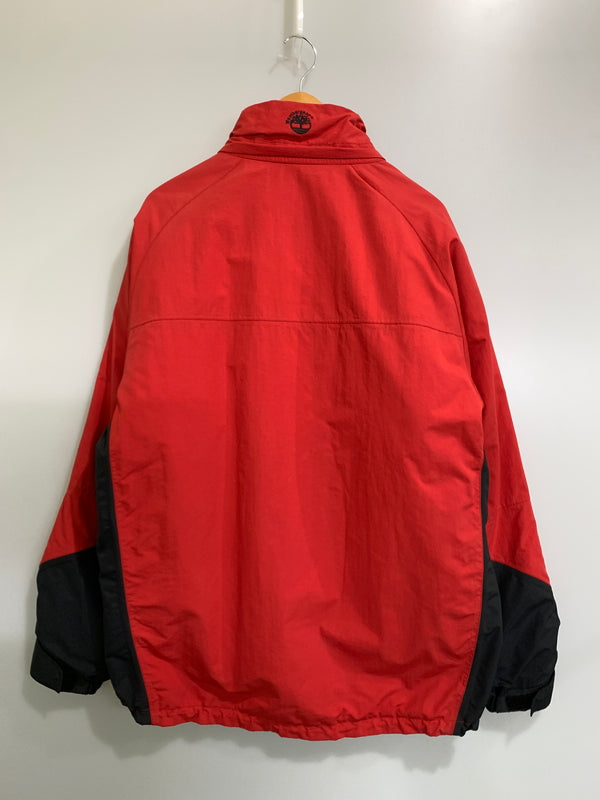【中古品】【メンズ】 TINBERLAND WEATHERGER ティンバーランド ウェザーギア ダウンジャケット メンズ アウター アウトドア 146-260723-em-48-min サイズ：M カラー：レッド 万代Net店