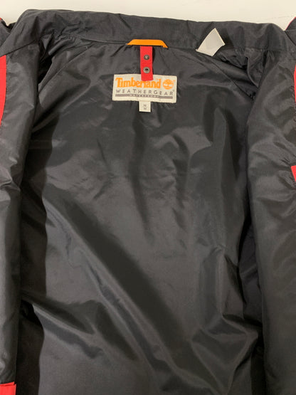 【中古品】【メンズ】 TINBERLAND WEATHERGER ティンバーランド ウェザーギア ダウンジャケット メンズ アウター アウトドア 146-260723-em-48-min サイズ：M カラー：レッド 万代Net店