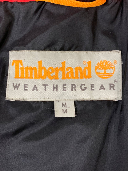 【中古品】【メンズ】 TINBERLAND WEATHERGER ティンバーランド ウェザーギア ダウンジャケット メンズ アウター アウトドア 146-260723-em-48-min サイズ：M カラー：レッド 万代Net店