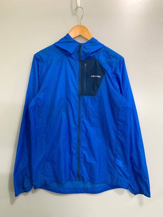 【中古品】【メンズ】 PATAGONIA パタゴニア HOUDINI JACKET 24141 17SS フーディニ ジャケット ライトアウター メンズ フーディー アウトドア 軽量 144-260723-em-30-min サイズ：M カラー：ブルー 万代Net店