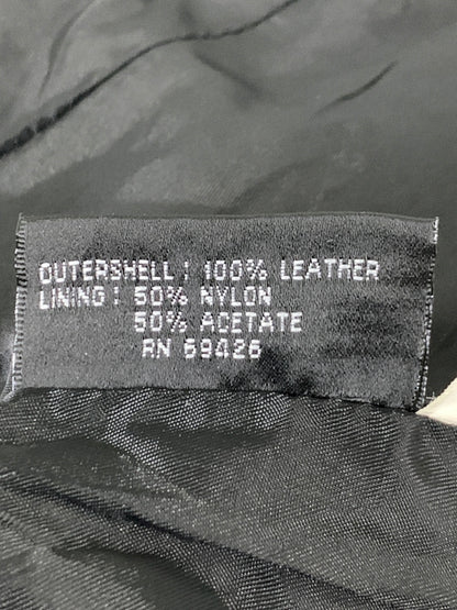 【中古品】【メンズ】 WILSONS ウィルソンズ THE LEATHER EXPERTS LEATHER VEST ザ レザー エキスパート レザー ベスト メンズ トップス 146-260723-em-28-min サイズ：XL カラー：ブラック 万代Net店