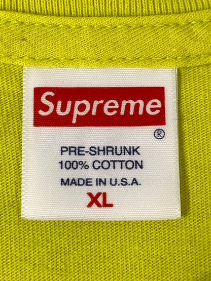 【中古品】【メンズ】 SUPREME シュプリーム 19AW SS SMOKE TEE スモーク 半袖 Tシャツ メンズ トップス 149-260723-em-27-min サイズ：XL カラー：イエロー 万代Net店