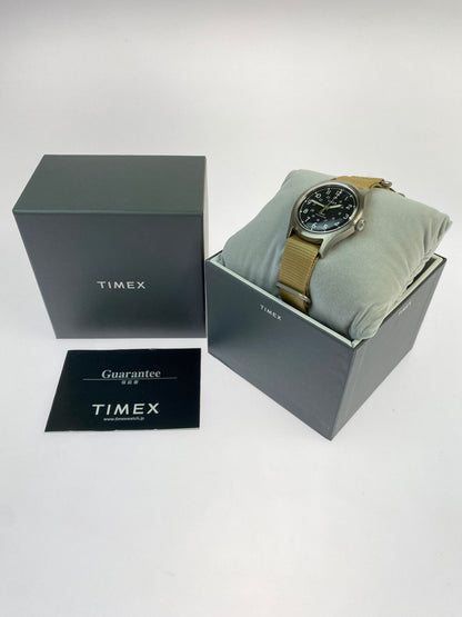 【中古品】【メンズ】 TIMEX タイメックス TW2Y12000 MK1 メカニカル キャンパー 腕時計 時計 197-260723-jt-15-min カラー：シルバー/ベージュ 万代Net店