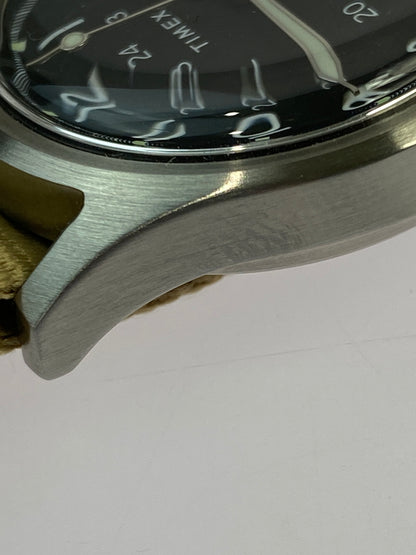 【中古品】【メンズ】 TIMEX タイメックス TW2Y12000 MK1 メカニカル キャンパー 腕時計 時計 197-260723-jt-15-min カラー：シルバー/ベージュ 万代Net店