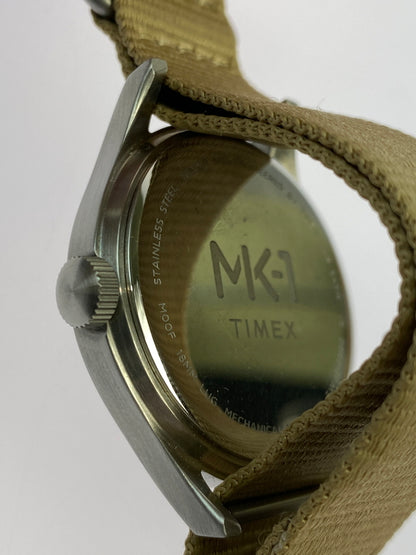 【中古品】【メンズ】 TIMEX タイメックス TW2Y12000 MK1 メカニカル キャンパー 腕時計 時計 197-260723-jt-15-min カラー：シルバー/ベージュ 万代Net店