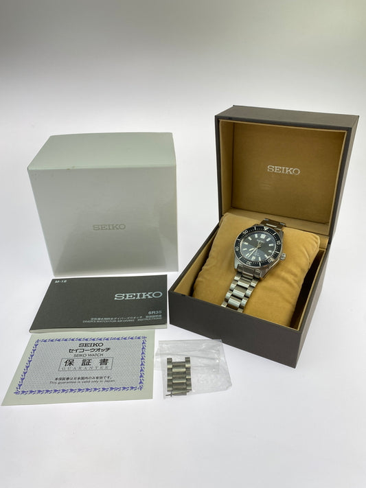 【中古品】【メンズ】 SEIKO セイコー PROSPEX ダイバースキューバ SBDC101 腕時計 時計 195-260723-jt-14-min カラー：シルバー 万代Net店