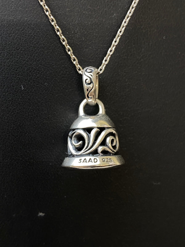 【中古品】【メンズ】 SAAD サード ベルモチーフ シルバーペンダントトップ アクセサリー チェーン付属なし 192-260729-AS-43-min カラー：シルバー 万代Net店