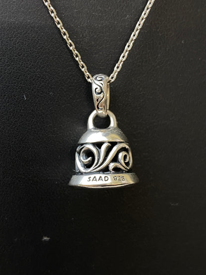 【中古品】【メンズ】 SAAD サード ベルモチーフ シルバーペンダントトップ アクセサリー チェーン付属なし 192-260729-AS-43-min カラー：シルバー 万代Net店