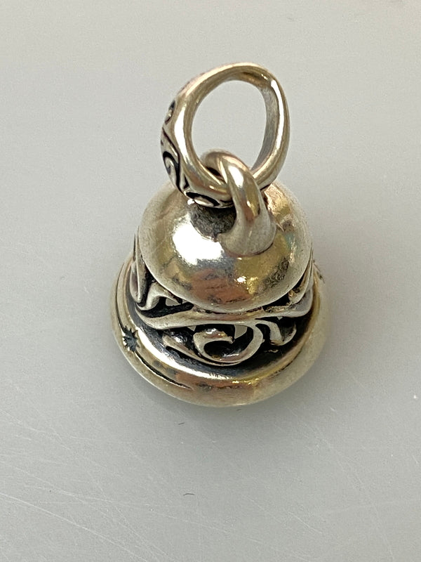 【中古品】【メンズ】 SAAD サード ベルモチーフ シルバーペンダントトップ アクセサリー チェーン付属なし 192-260729-AS-43-min カラー：シルバー 万代Net店