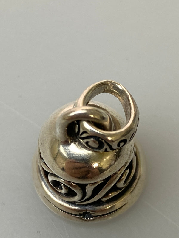 【中古品】【メンズ】 SAAD サード ベルモチーフ シルバーペンダントトップ アクセサリー チェーン付属なし 192-260729-AS-43-min カラー：シルバー 万代Net店