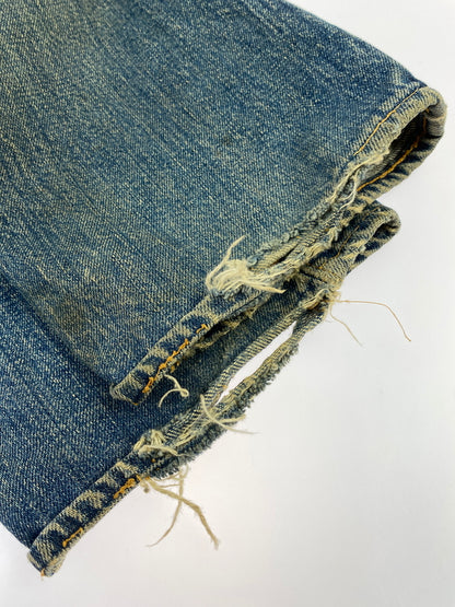 【現状渡し品】【メンズ】 LEVI'S リーバイス 70'S 66前期 501 DENIM PANTS デニムパンツ ボトムス 157-260727-jt-08-min サイズ：サイズ不明 下記参照サイズ不明 カラー：インディゴ 万代Net店