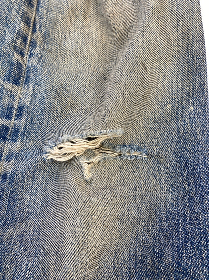 【現状渡し品】【メンズ】 LEVI'S リーバイス 70'S 66前期 501 DENIM PANTS デニムパンツ ボトムス 157-260727-jt-08-min サイズ：サイズ不明 下記参照サイズ不明 カラー：インディゴ 万代Net店